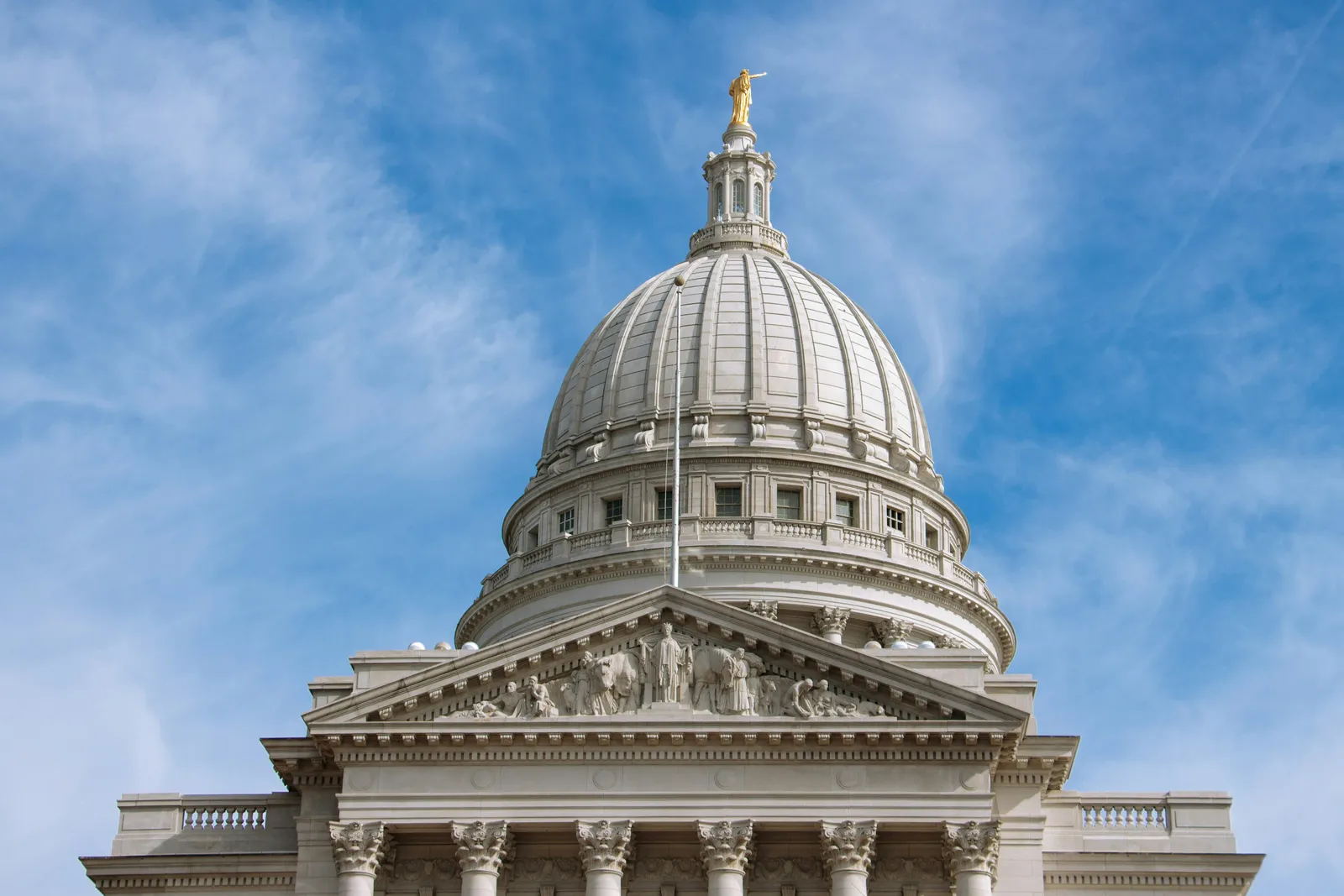 State capitol building dome