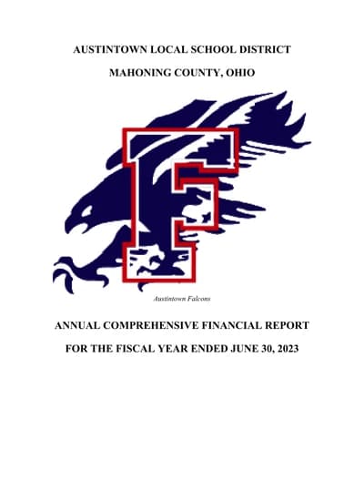 Austintown Local School District ACFR Cover