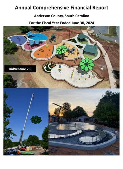 Anderson County ACFR Cover