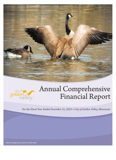 City of Golden Valley ACFR Cover